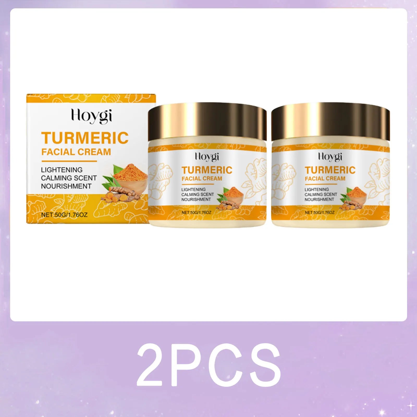 Revitalize Your Skin with the Hoygi Turmeric Skincare Set: Anti-Acne Body Soap, Dark Spot Corrector, and Brightening Facial Serum